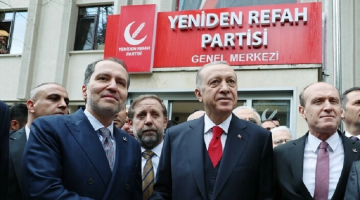 Cumhurbaşkanı Erdoğan’dan Yeniden Refah Partisi’ne ziyaret