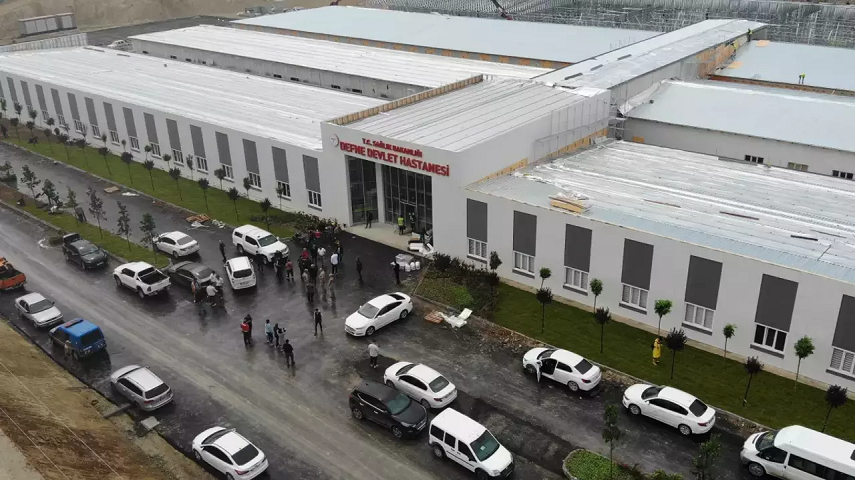 Defne Devlet Hastanesi’nin açılışını yarın Cumhurbaşkanı Erdoğan yapacak