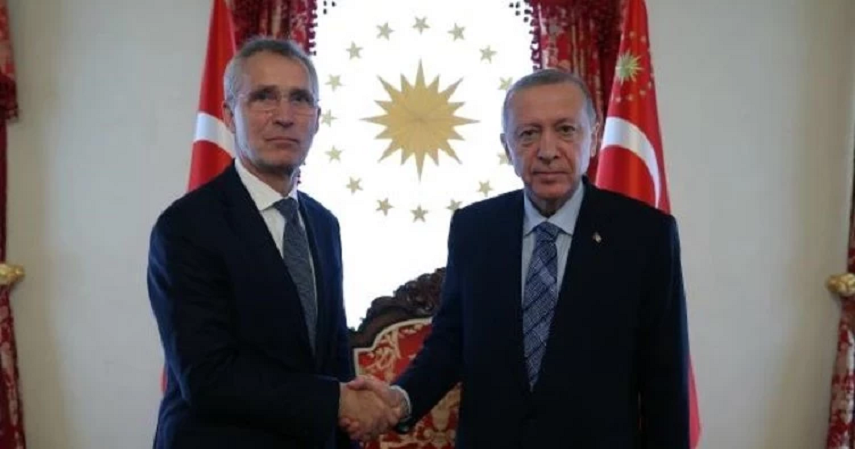 Cumhurbaşkanı Erdoğan Stoltenberg’i kabul etti: Görüşmeye yeni bakanlar da katıldı!