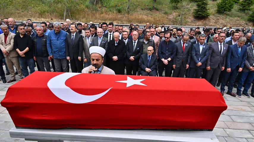 MHP lideri Bahçeli, eski milletvekili Erbaz’ın cenaze törenine katıldı