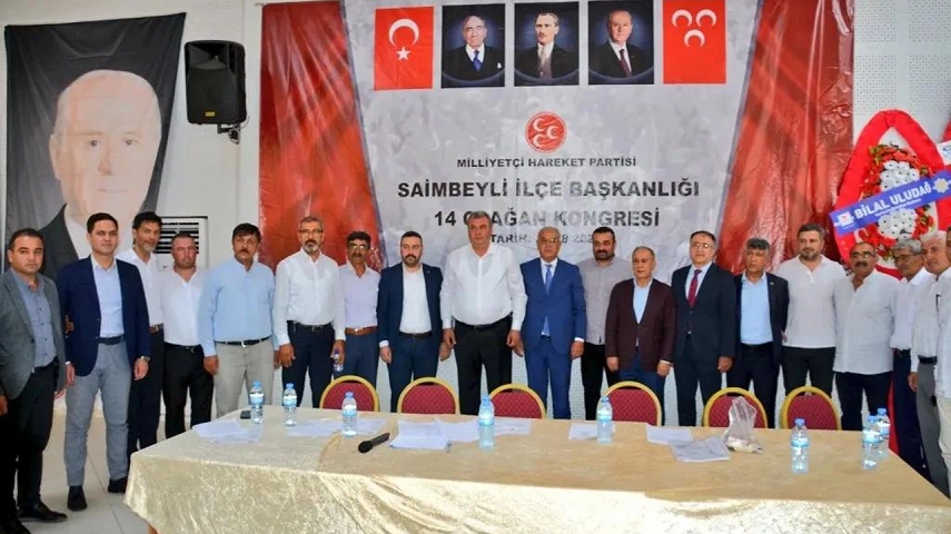 MHP Adana’da ilk kongresini Saimbeyli’de yaptı