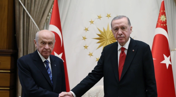 Beştepe’de Cumhurbaşkanı Erdoğan ve MHP Lideri Bahçeli görüştü