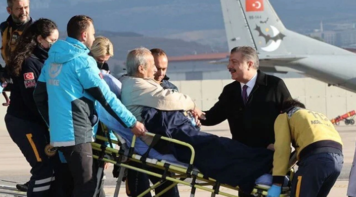 Gazzeli hastalar tedavi için Türkiye’de
