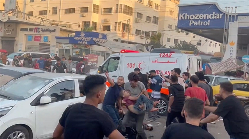 İsrail, Gazze Şeridi’ndeki Şifa Hastanesi’ni vurdu