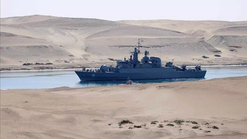 İran donanmasına ait savaş gemisi Kızıldeniz’e girdi!