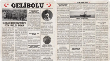 Çanakkale Savaşları’nın 109. yıl dönümüne özel ‘Gelibolu Gazetesi’ yayımlandı