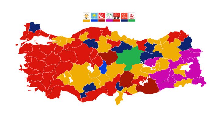 2024 Yerel Seçim Sonuçları! İşte Türkiye Geneli 31 Mart İl İl Yerel Seçim Sonuçları