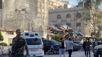İsrail’in İran’ın Suriye’deki büyükelçiliğine düzenlediği saldırıda 6 kişi hayatını kaybetti