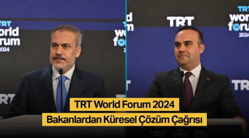 Bakanlardan küresel çözüm çağrısı: TRT World Forum’da krizlere yol haritası çiziliyor